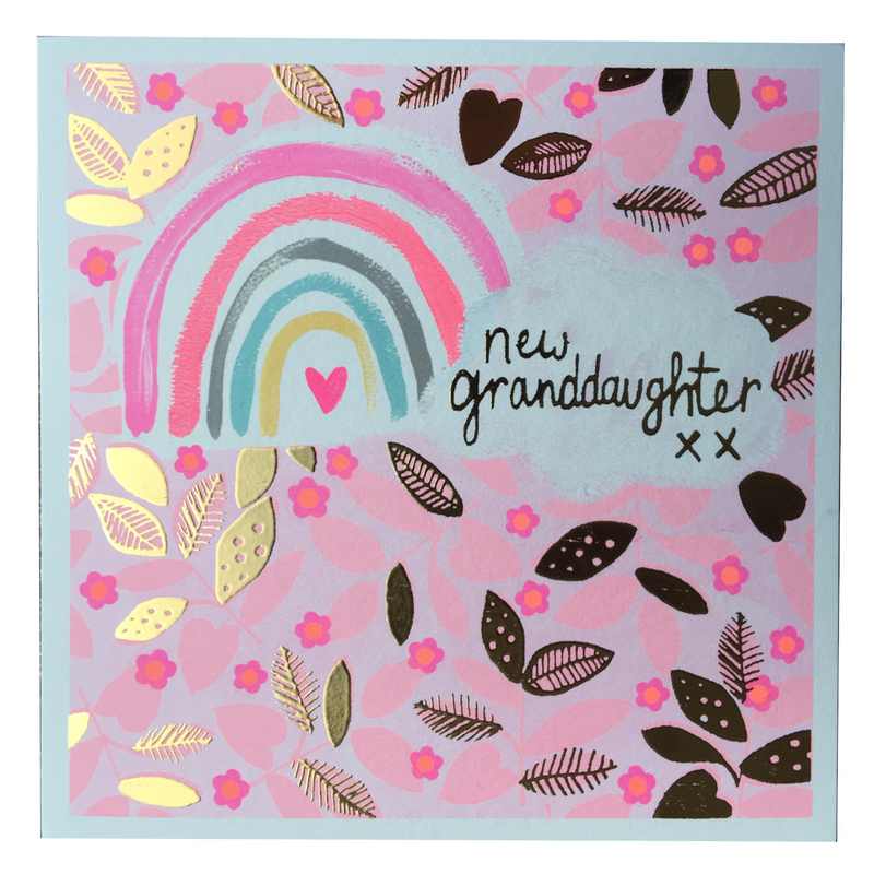 Paper Salad Greetings Cards New Granddaughter PG2102 main