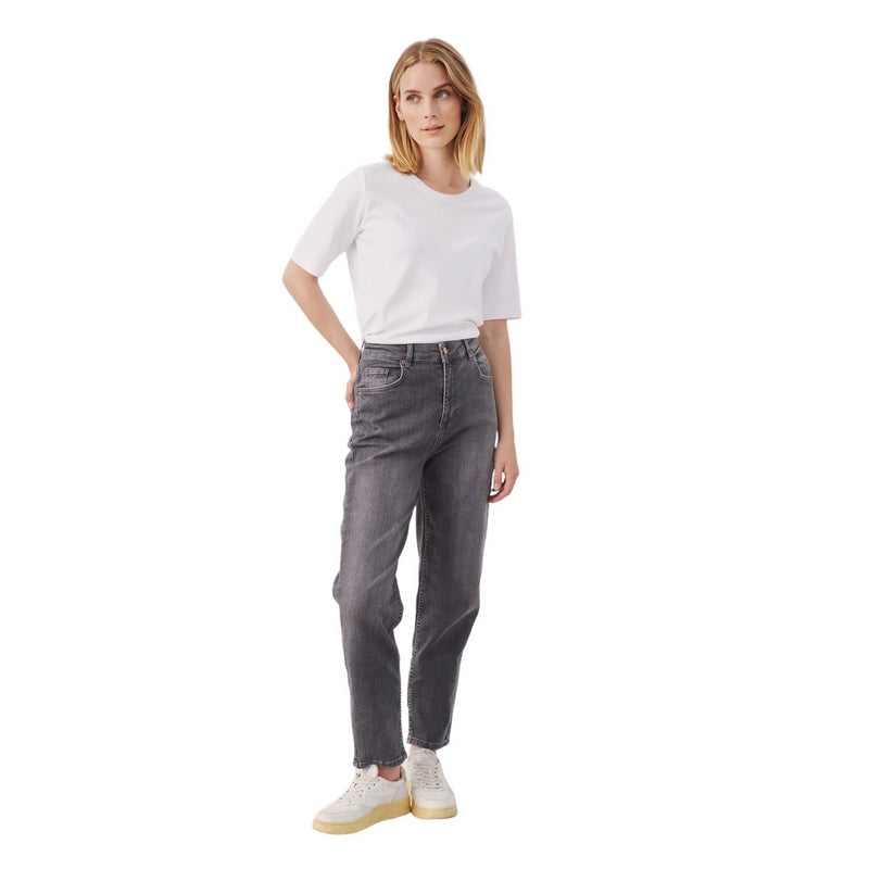 Part Two Clothing Hela Jeans Grey Vintage Denim 30305887-300152 on model front