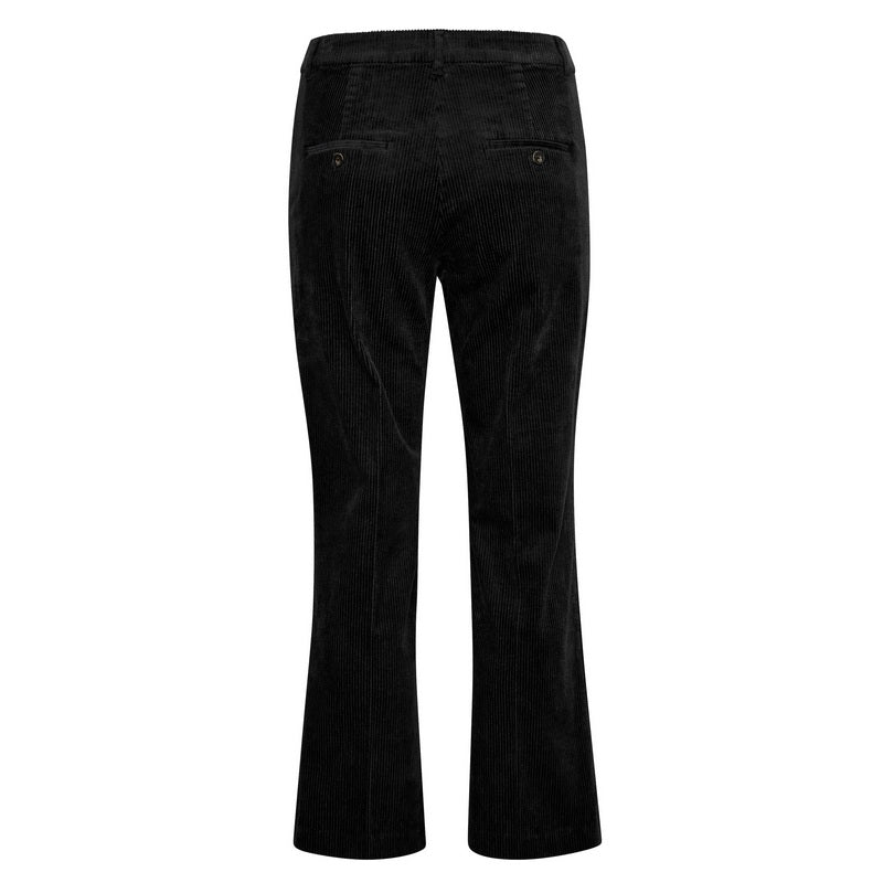 Part Two Clothing Misha Cord Trousers Black 30305538-194008 back