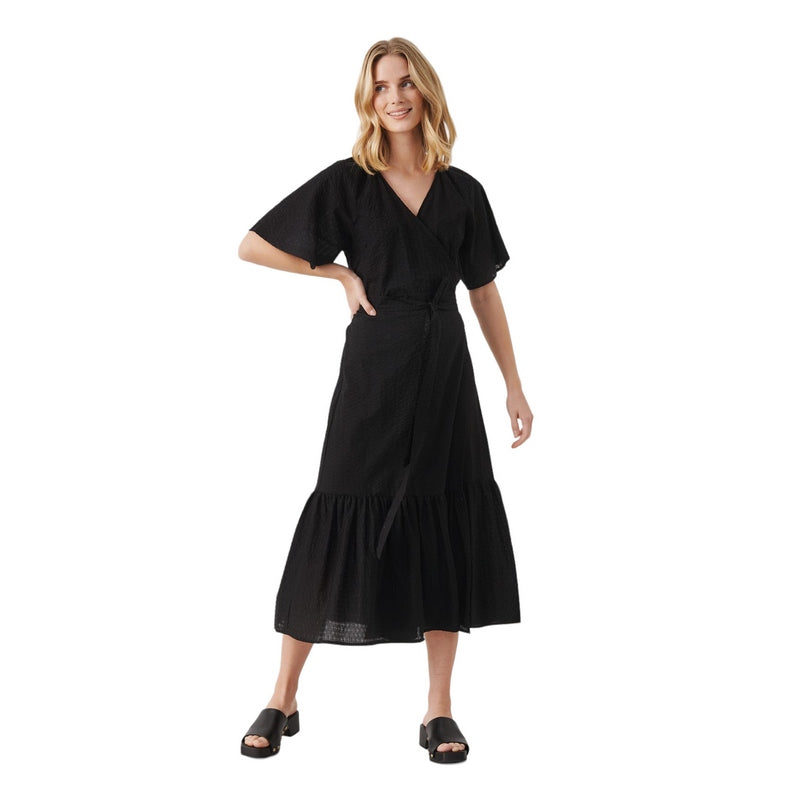 Part Two Clothing Sabbie Dress Black 30307589-194008 on model main