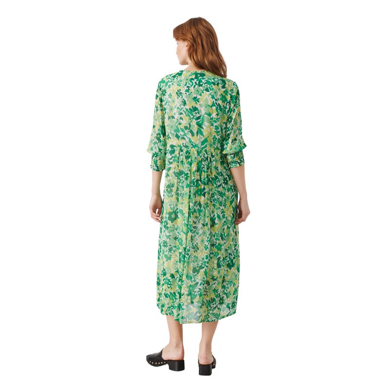 Part Two Clothing Sila Dress Green Gradient Print 30307557-301866 on model 1 back