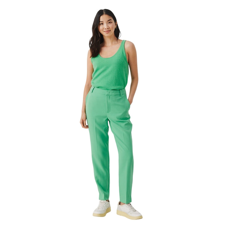 Part Two Clothing Urbana Trousers Green Briar 30306776-166127 on model front