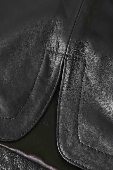 Part Two Clothing Ursanas Leather Skirt Black 30305542-194008 detail