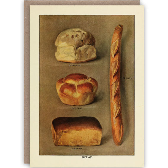 Pattern Book Greetings Cards Bread PB943 front