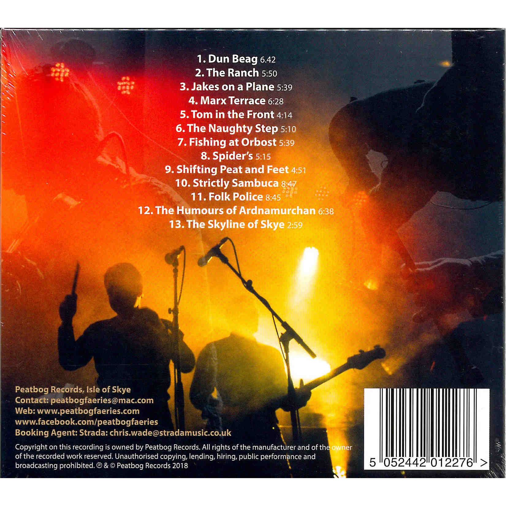 Peatbog Faeries Live @ 25 - back
