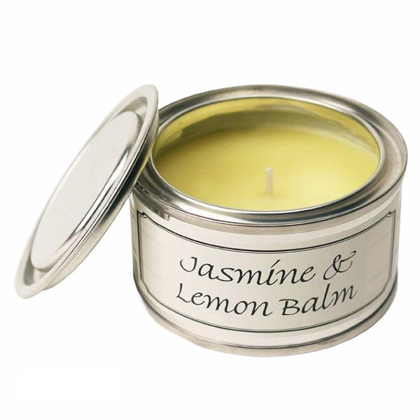 Pintail Candles Jasmine & Lemon Balm Scented Candle in Paint Pot Tin