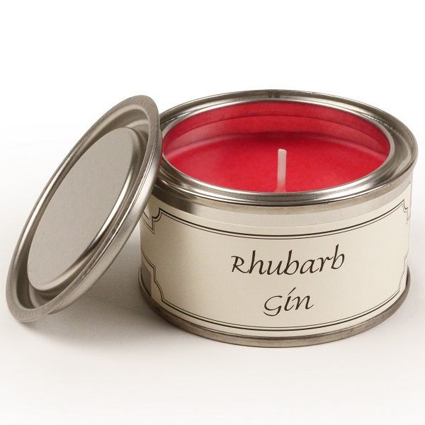 Pintail Candles Rhubarb Gin Paint Pot Candle