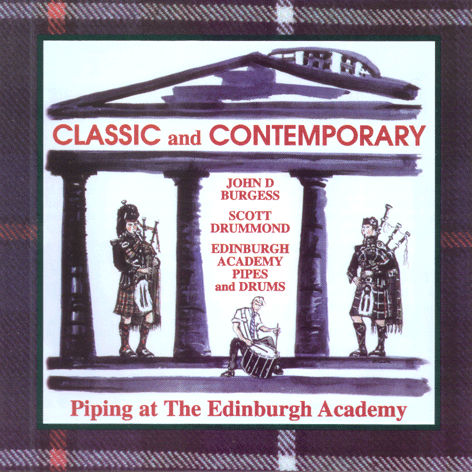Piping At Edinburgh Academy Classic & Contemporary EACD001 CD front