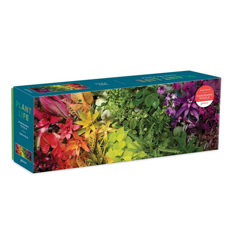 Plant Life Panoramic 1000 Piece Jigsaw Puzzle front