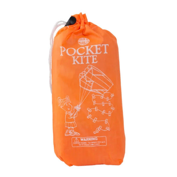 Pocket Kite orange bag