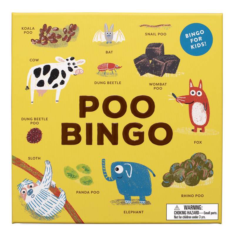 Poo Bingo for Kids front