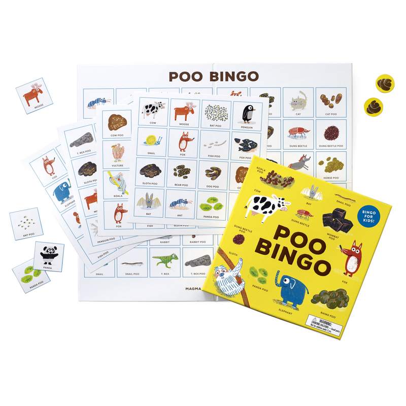Poo Bingo for Kids contents