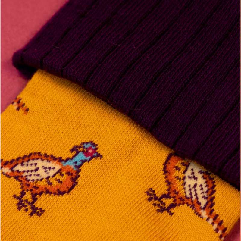 Powder Design Ladies Boot Socks Pheasant SOC472 detail