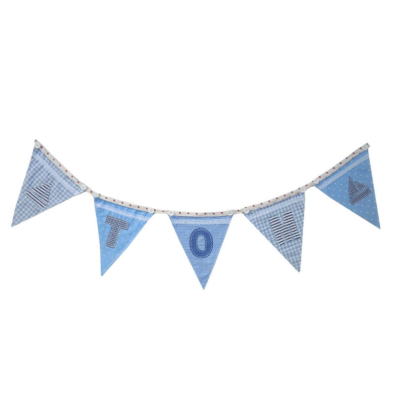 Powell Craft Blue Alphabet Bunting