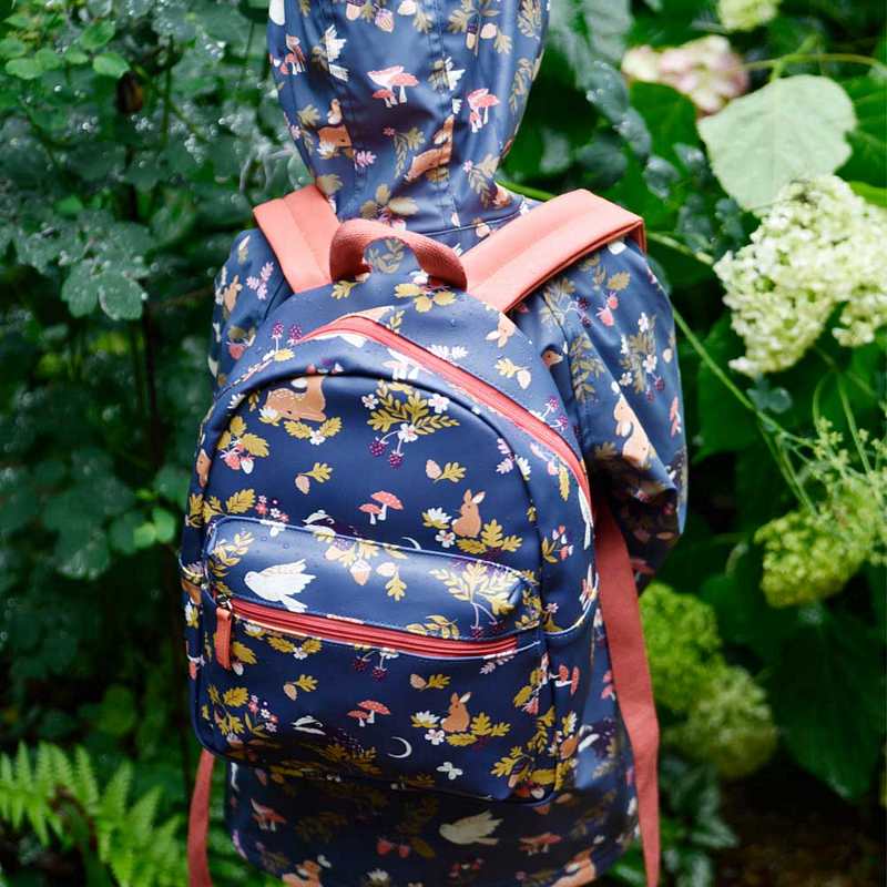 Powell Craft Enchanted Forest Kids Backpack EFRS on child