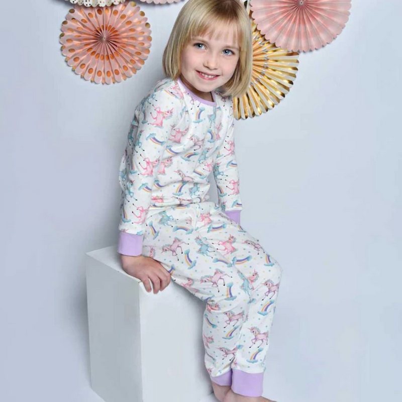 Unicorn Cotton Knit Pyjamas