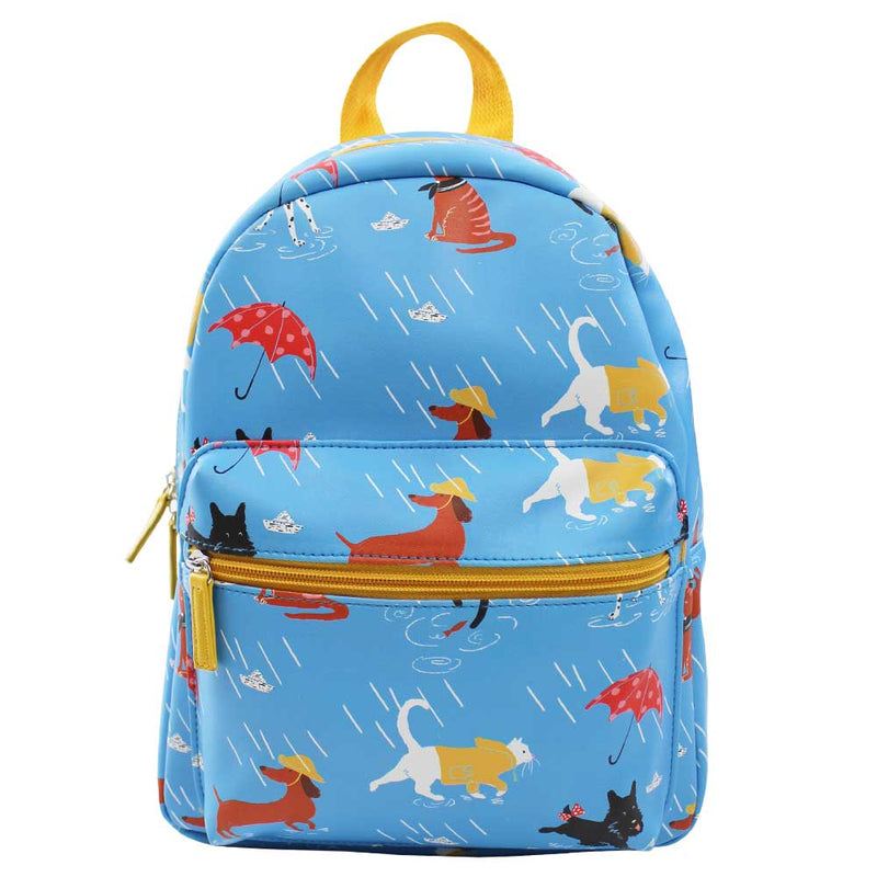 Powell Craft Cats & Dogs Print Backpack CDRS front