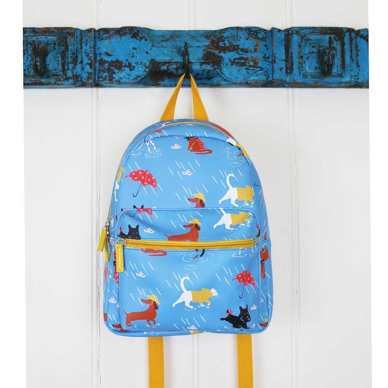 Powell Craft Cats & Dogs Print Backpack CDRS hanging
