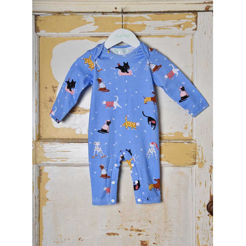 Powell Craft Cats & Dogs Print Jumpsuit CD17 lifestyle