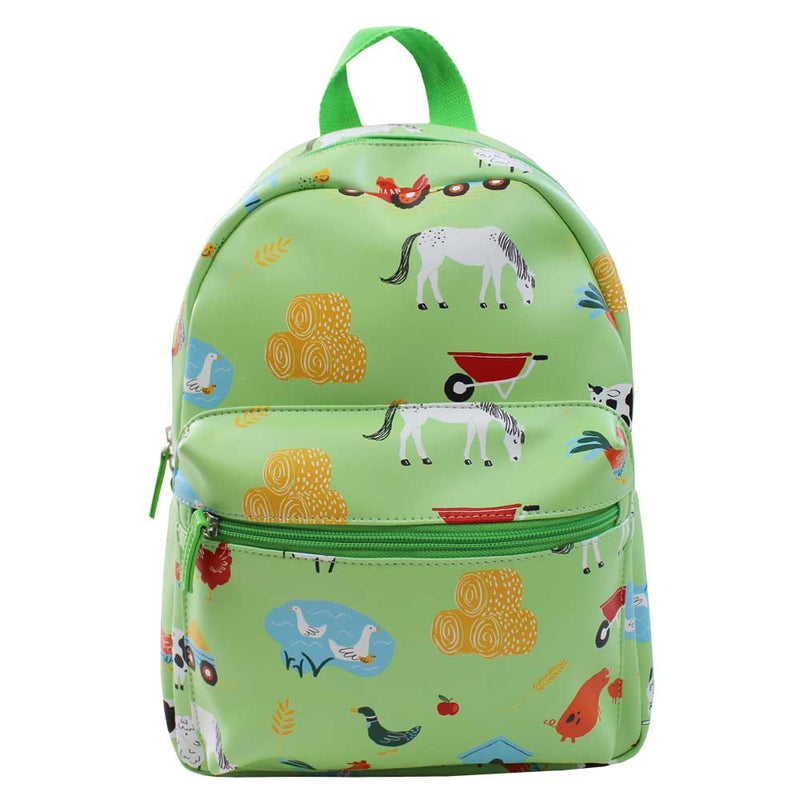 Powell Craft On The Farm Farm Print Backpack FMRS front