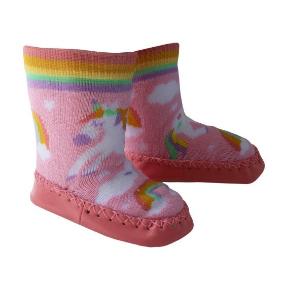 Powell Craft Unicorn Moccasins side
