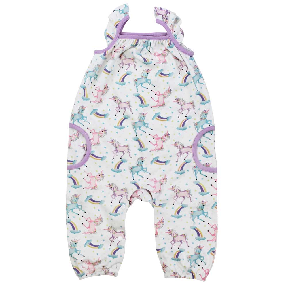 Powell Craft Unicorn Playsuit with Frill Strap UN10 front