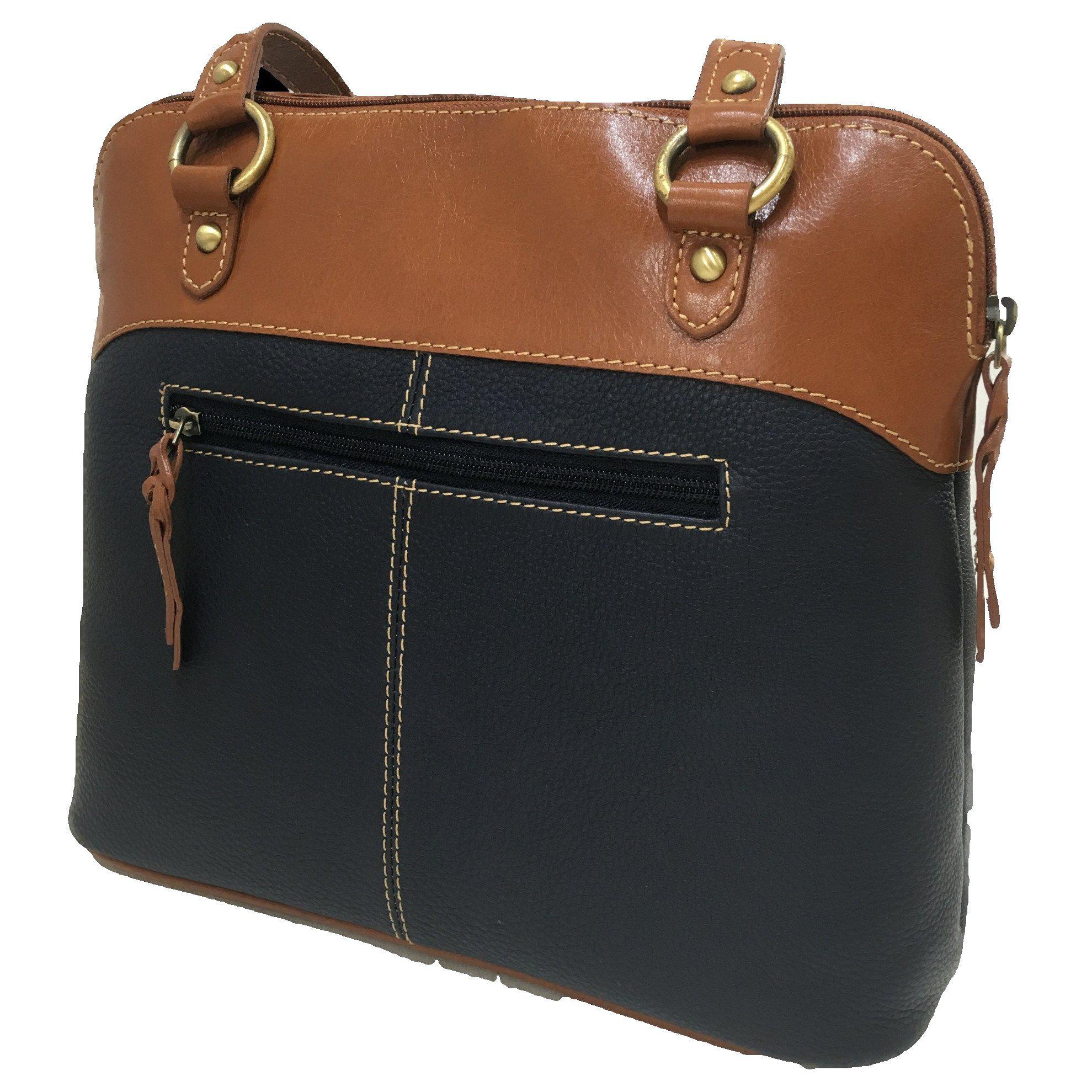 Prelude Navy Twin Handle Zip Top Bag
