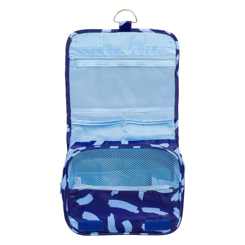 Pretty Useful Tools Travel Toiletry Bag Midnight Blue PUT058 open