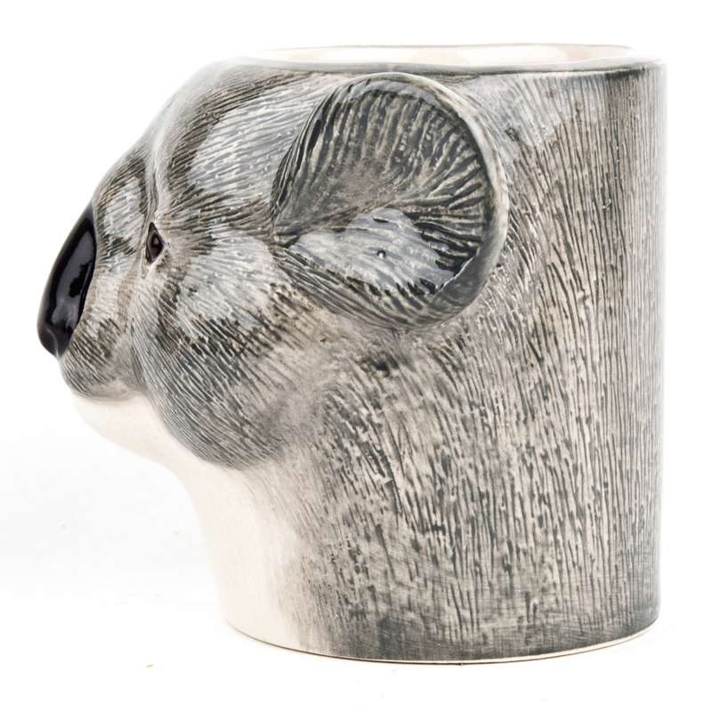 Quail Ceramic Koala Pencil Pot side