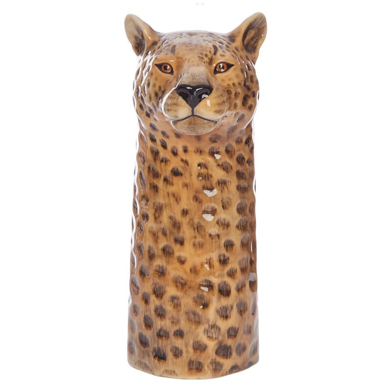 Ceramic Flower Vase Large Leopard