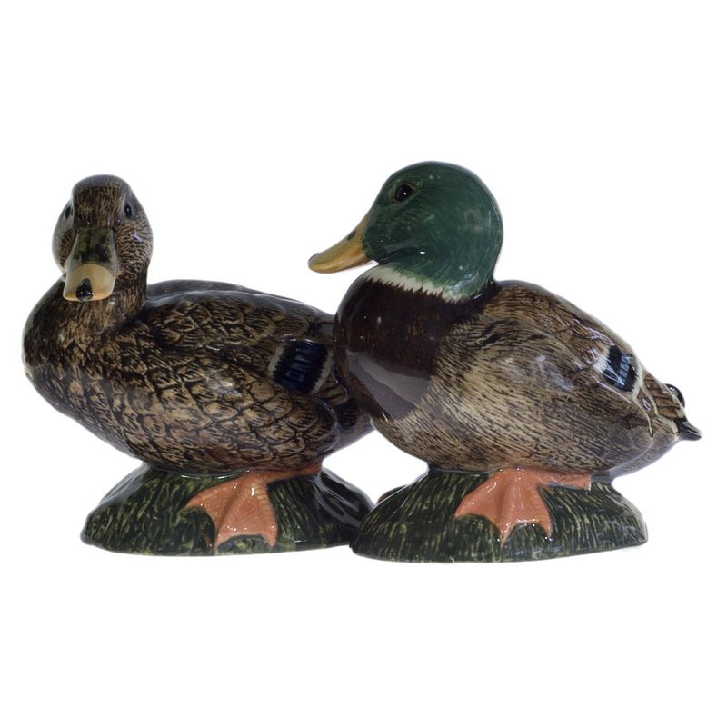 Quail Ceramics Mallard Salt & Pepper Pots front