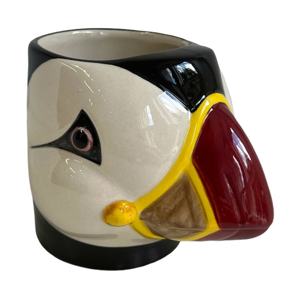 Quail Ceramics Puffin Pencil Pot top