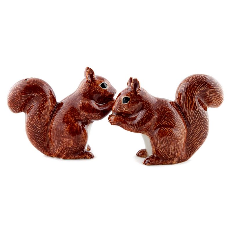 Quail Ceramics Squirrel Salt & Pepper Pots side