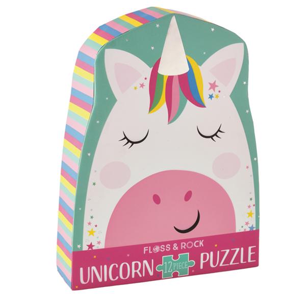 Rainbow Unicorn 12 Piece Shaped Jigsaw 40P3597 box