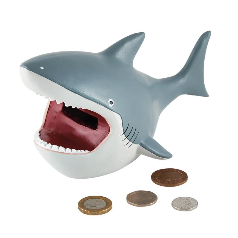 Resin Money Bank Deep Sea Shark