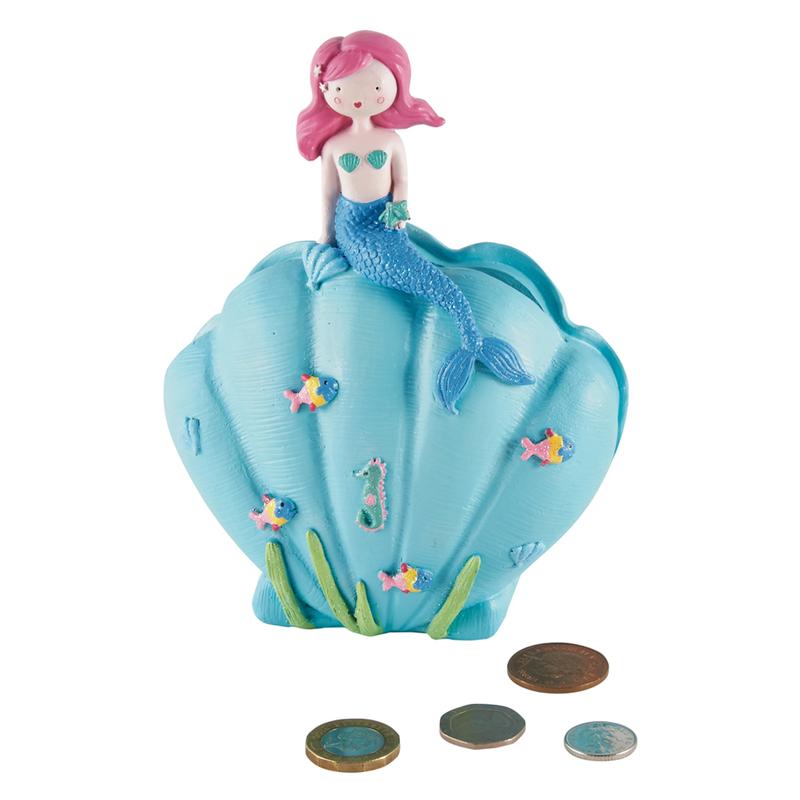 Resin Money Bank Mermaid