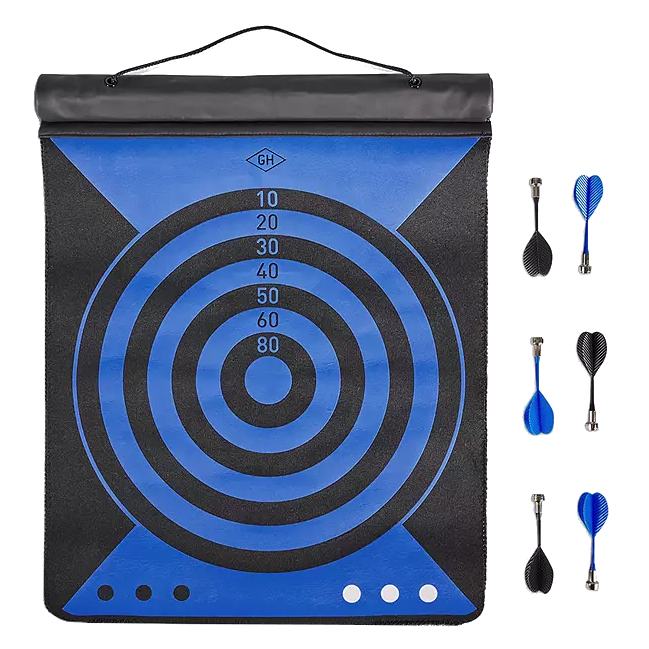 Reversible Magnetic Dartboard Roll GEN531 back