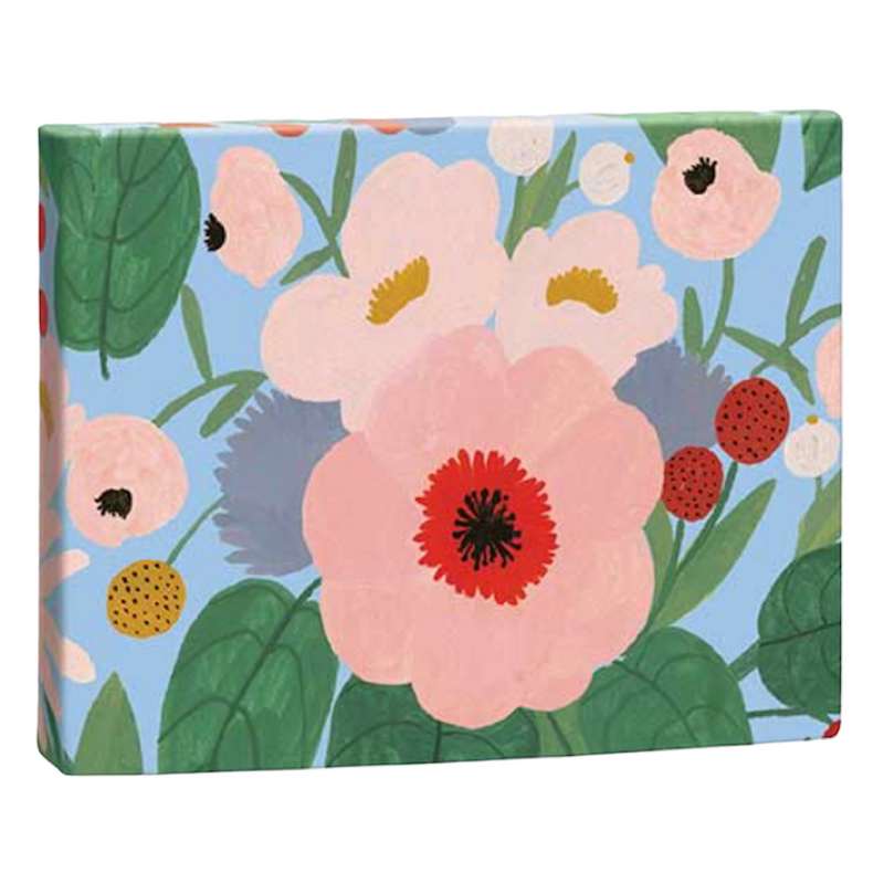Roger La Borde Big Pink Floral Notecard Box CNB088 front