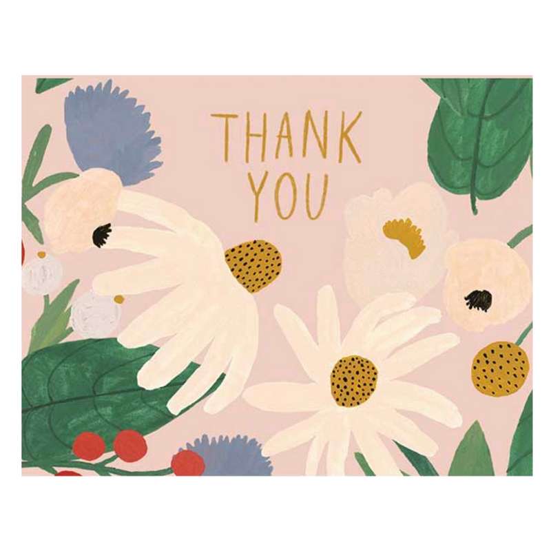 Roger La Borde Big Pink Floral Notecard Box CNB088 style 4