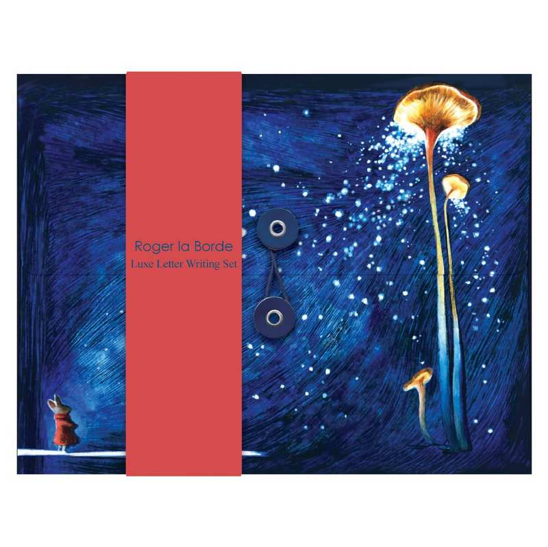 Roger La Borde Cosmic Rabbit Luxe Letter Writing Set WS051 front