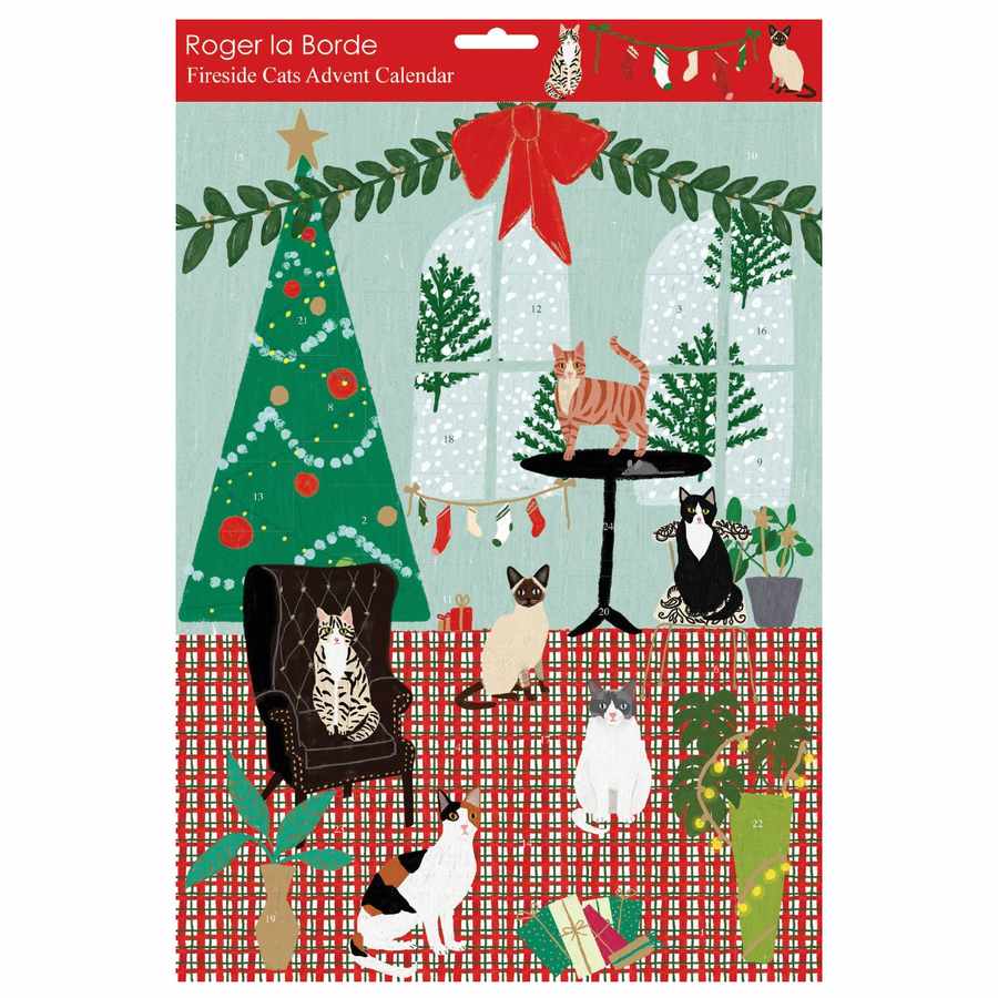 Roger La Borde Fireside Cats Advent Calendar AC052