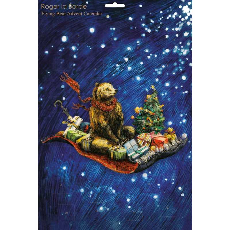 Roger La Borde Flying Bear Advent Calendar AC066 front