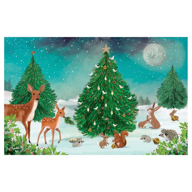 Roger La Borde Heart of the Forest Notecard Pack NSX738 front