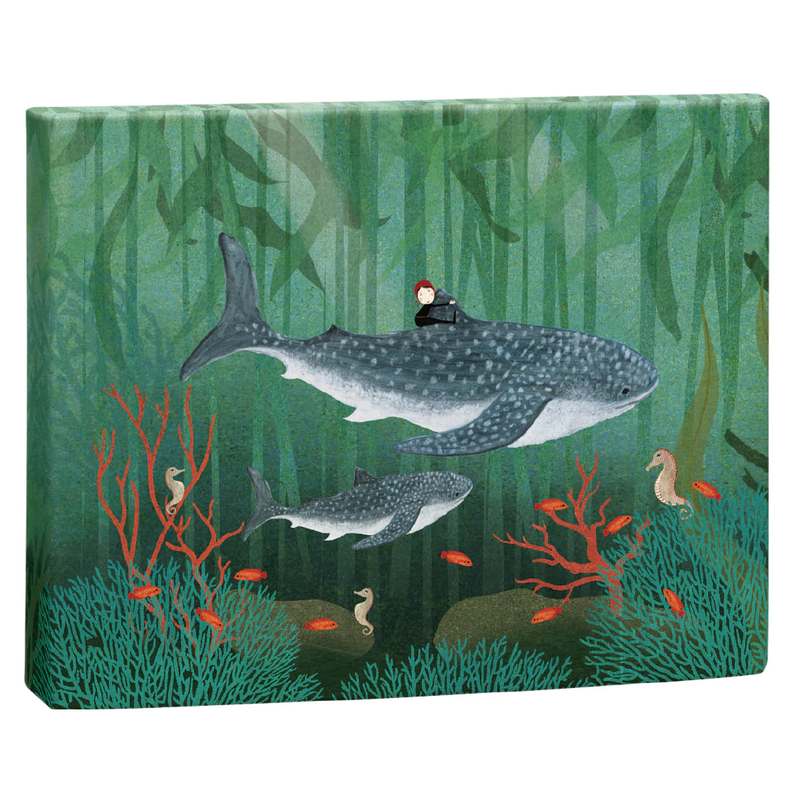 Roger La Borde Whale Song Chic Notecard Box CNB091 front