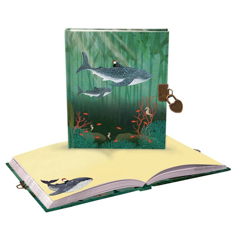 Roger La Borde Whale Song Lockable Notebook ASD023 main