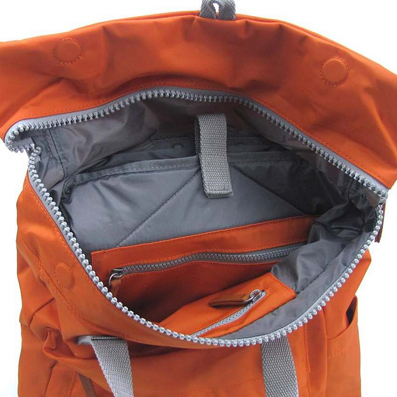 Roka Backpack Canfield B Medium Burnt Orange inside