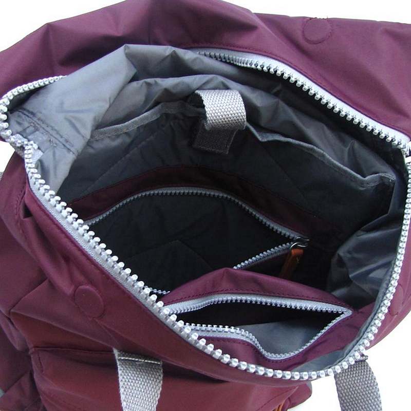 Roka Backpack Canfield B Medium Burnt Plum inside