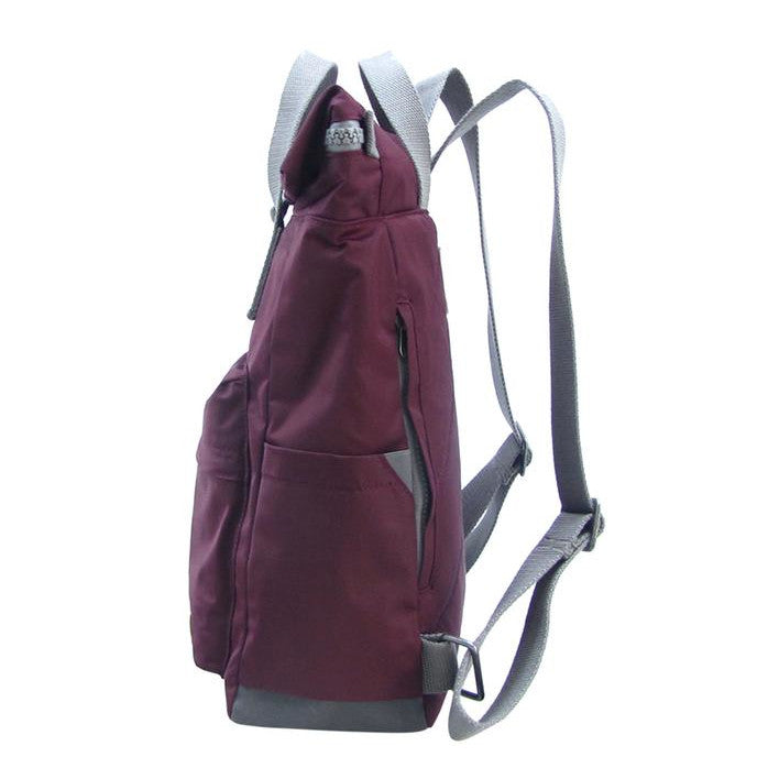 Roka Backpack Canfield B Medium Burnt Plum side