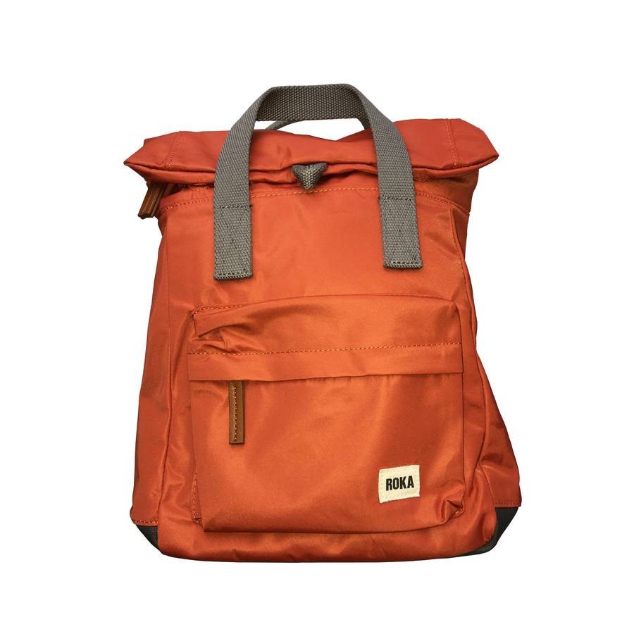 Roka Backpack Canfield B Small Tangerine front