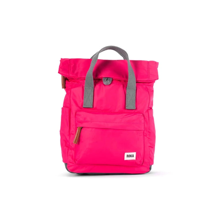 Roka Backpack Canfield B Sustainable Raspberry Small Front